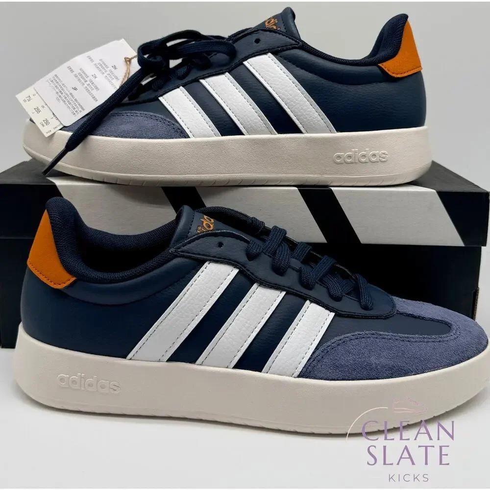 Adidas Barreda Blue/White/Tan Men's 7.5 NIB